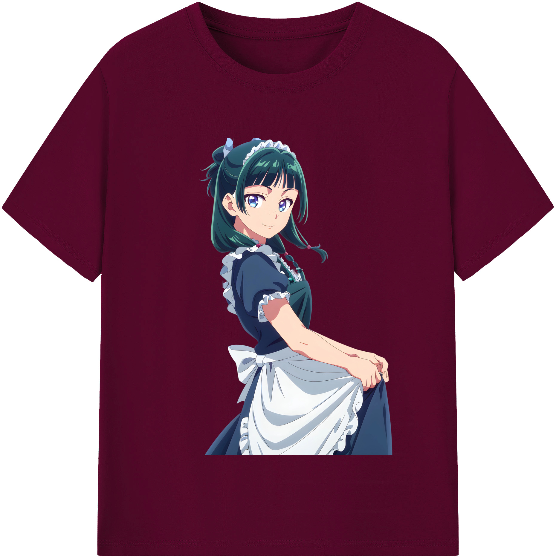 （画像用） 薬屋のひとりごと The Apothecary Diaries レディースカジュアルプリントTシャツ（綿100％）